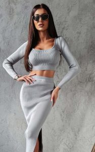 Damsky komplet OLV Milano Grey 001
