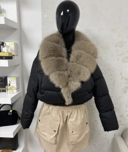 Bunda s kožušinkou